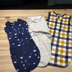 Three Sleep Sack Swaddle Newborn Happiest Baby Swaddle Me